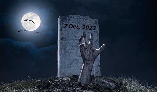 Zombie agreement deadline approaching